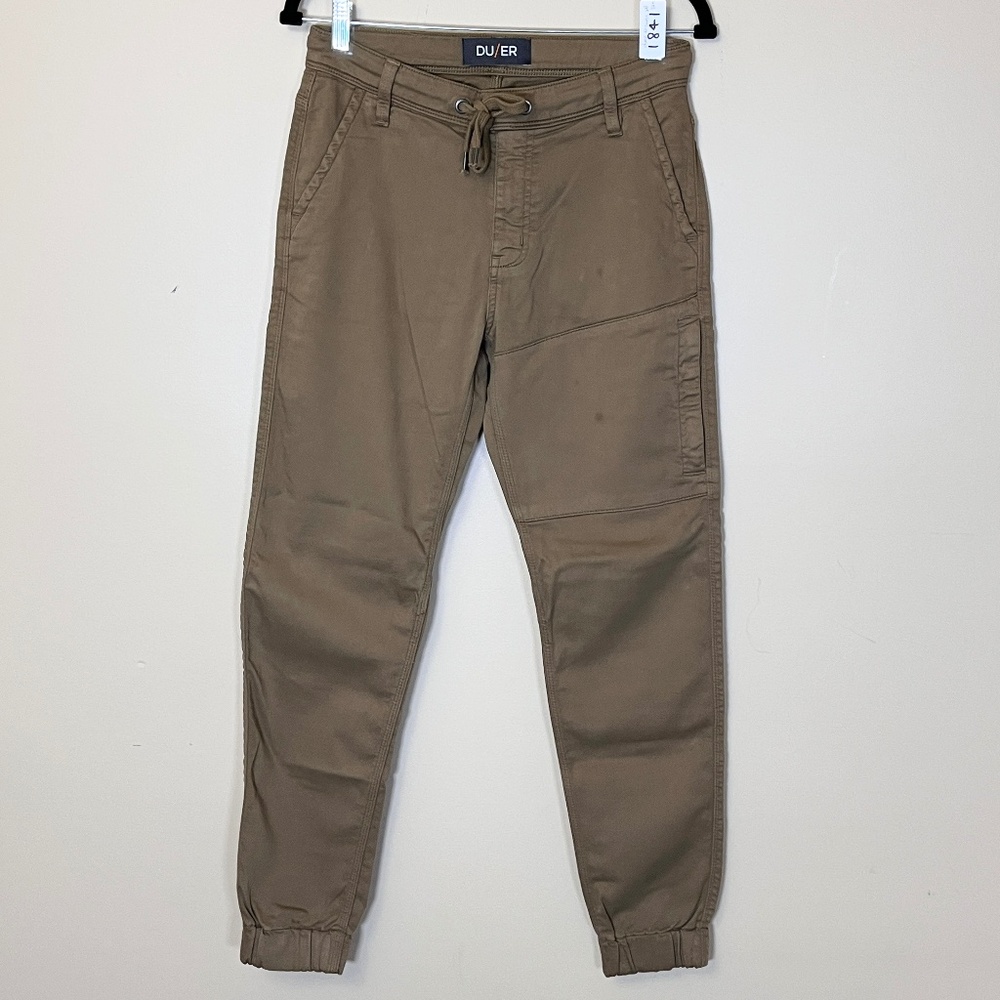 DU/ER Duer No Sweat Slim Fit Jogger Pants - Men's Size 29*29 - Brown